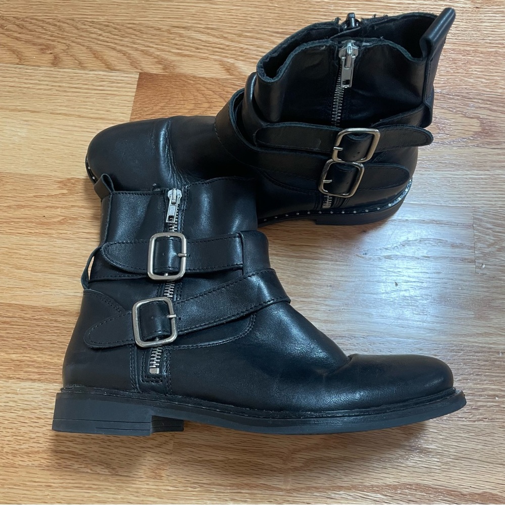 Avellini Black Boots Made in Portugal